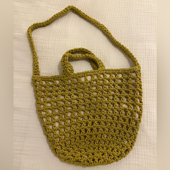 Madewell Crochet Shoulder Tote Crossbody Bag - Picture 2 of 2